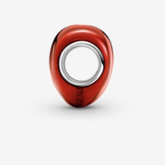 Pandora Metallic Red Heart Charm - Moments Bracelets - Sterling Silver & Enamel - Picture 3 of 6